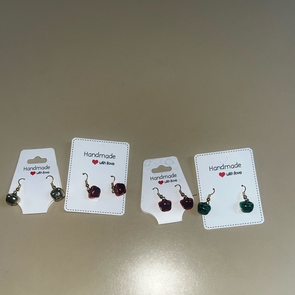 Jingle Bell Earrings Handcrafted - Picture 9 of 12